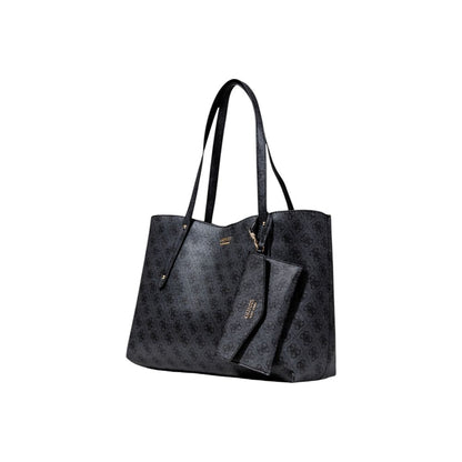 Guess Gray Polyethylene Handbag
