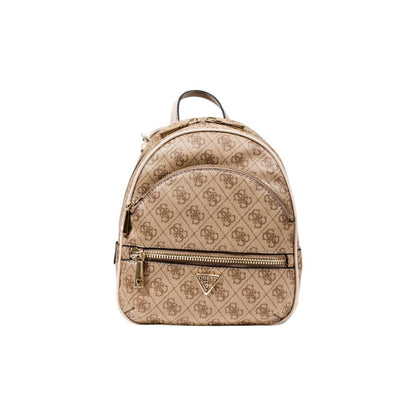 Guess Beige Polyethylene Backpack