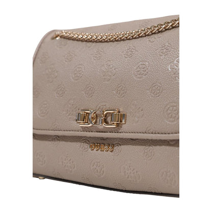 Guess Beige Polyethylene Handbag