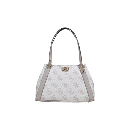 Guess Beige Polyethylene Handbag