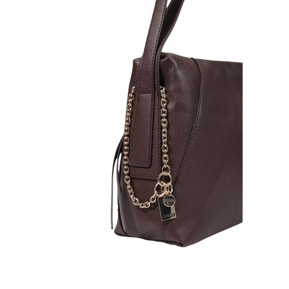 Guess Brown Polyethylene Handbag
