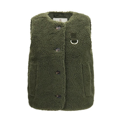 Barbour Bicolor Recycled Polyester Sleeveless Jacket