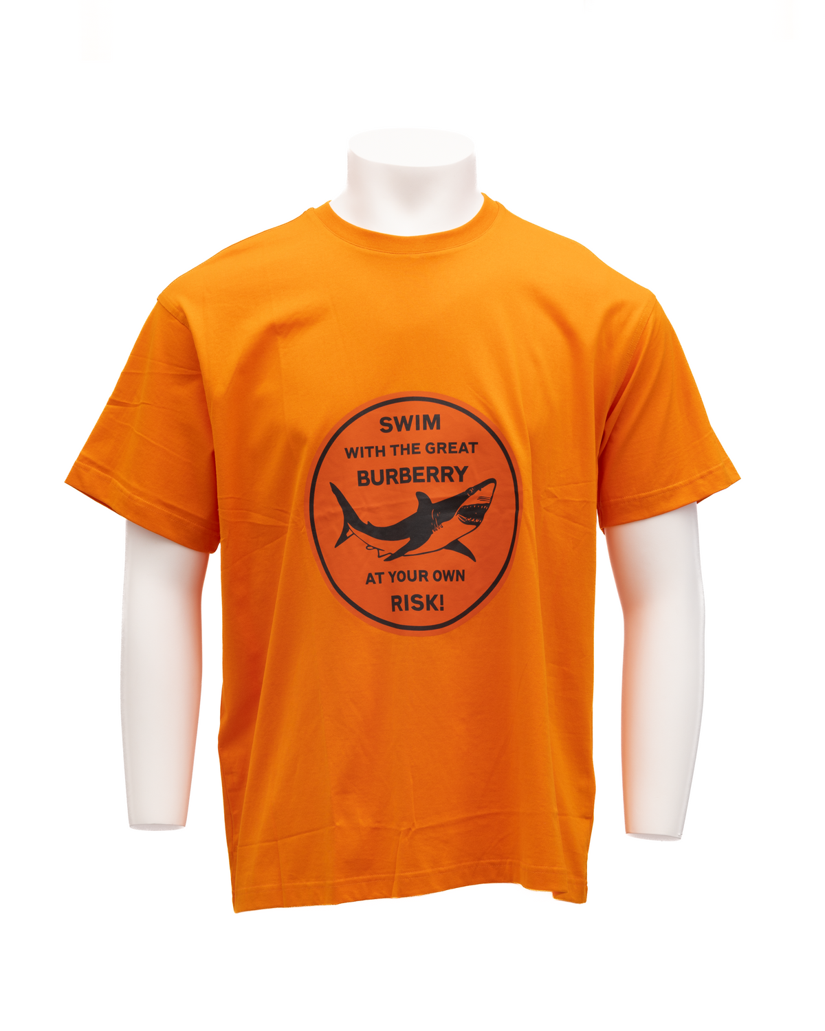 T-shirt Burberry homme en coton orange – K8_2642