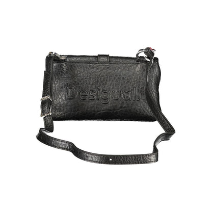 Pochette Desigual femme Mone Micro en polyuréthane noir – DE-47445