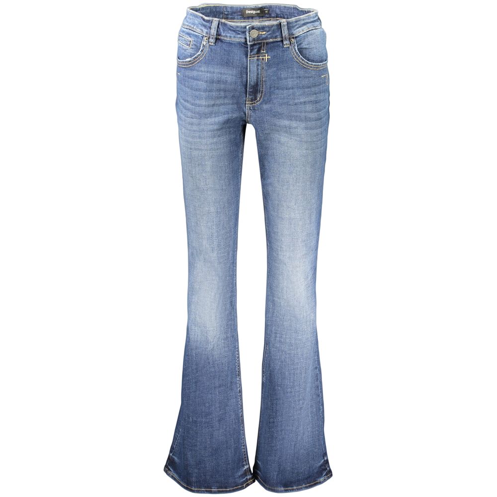 Jean Desigual femme Lindsay en coton bleu – DE-47448