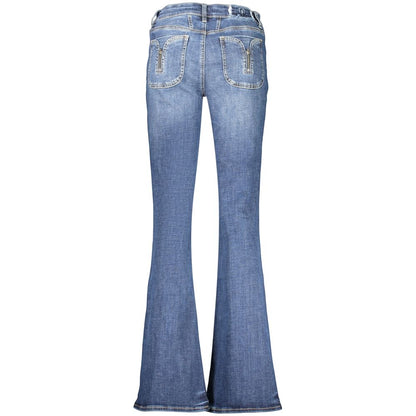 Jean Desigual femme Lindsay en coton bleu – DE-47448