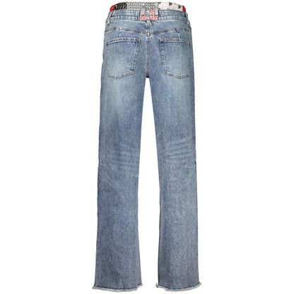 Jean Desigual femme en coton bleu – DE-47449