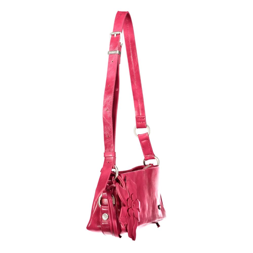 Sac à main Desigual femme Nexus Benin en polyuréthane rose – DE-47458