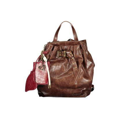 Mini sac à dos Desigual femme Galaxy Luena en polyuréthane marron – DE-47460