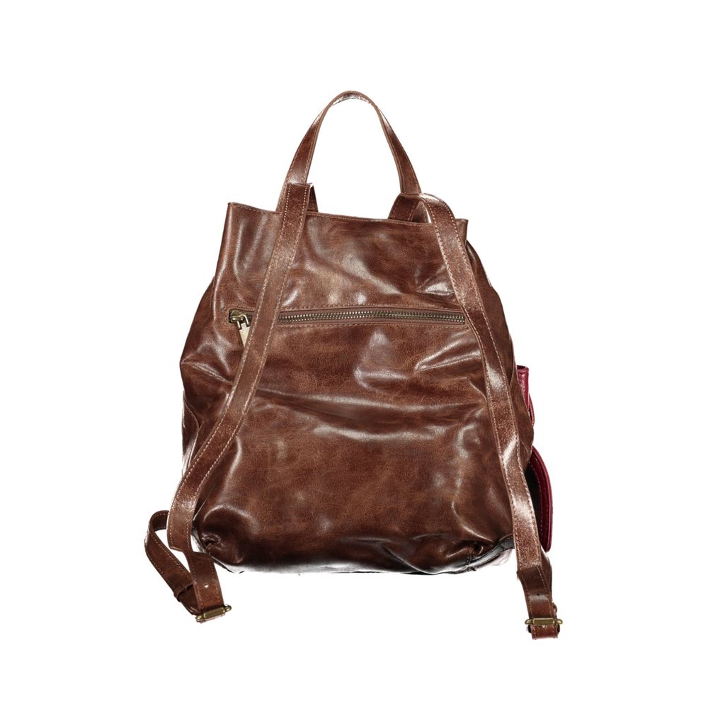 Mini sac à dos Desigual femme Galaxy Luena en polyuréthane marron – DE-47460