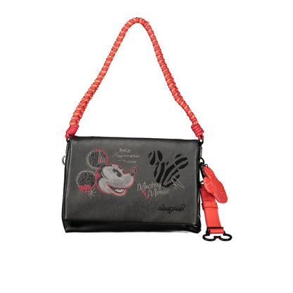 Sac à main Desigual femme Mickey Face Venecia 4.0 en polyuréthane noir – DE-47466