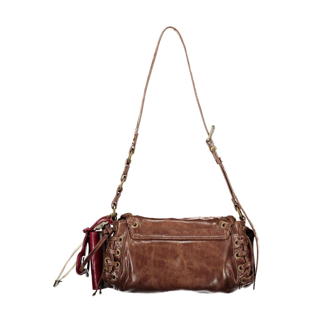 Sac à main Desigual femme Galaxy Zarauz en polyuréthane marron – DE-47470