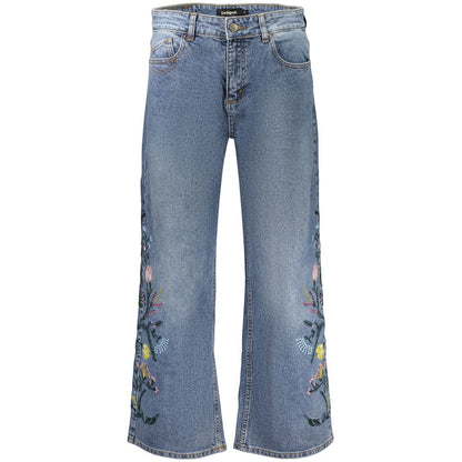 Jean Desigual femme Bridget en coton bleu – DE-47452