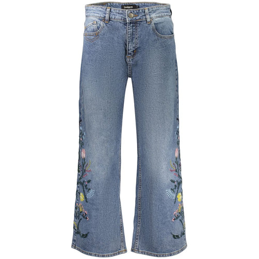 Jean Desigual femme Bridget en coton bleu – DE-47452