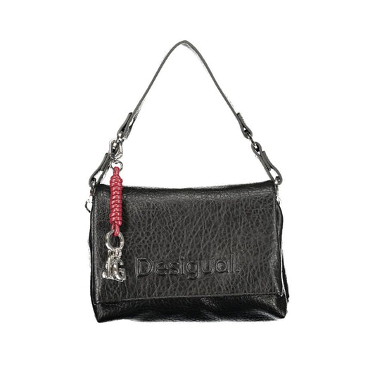 Sac à main Desigual femme Half Venetia 4.0 en polyuréthane noir – DE-47476
