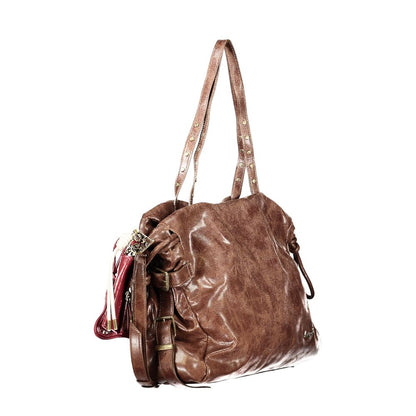 Sac à main Desigual femme Galaxy Lifta 2.0 en polyuréthane marron – DE-47485