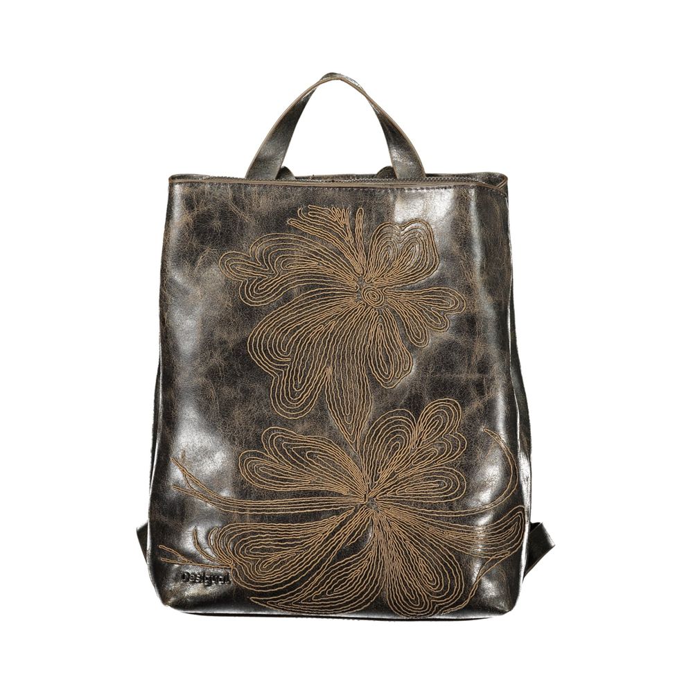 Sac à dos Desigual femme Mistral Sumy Mini en polyuréthane marron – DE-47487