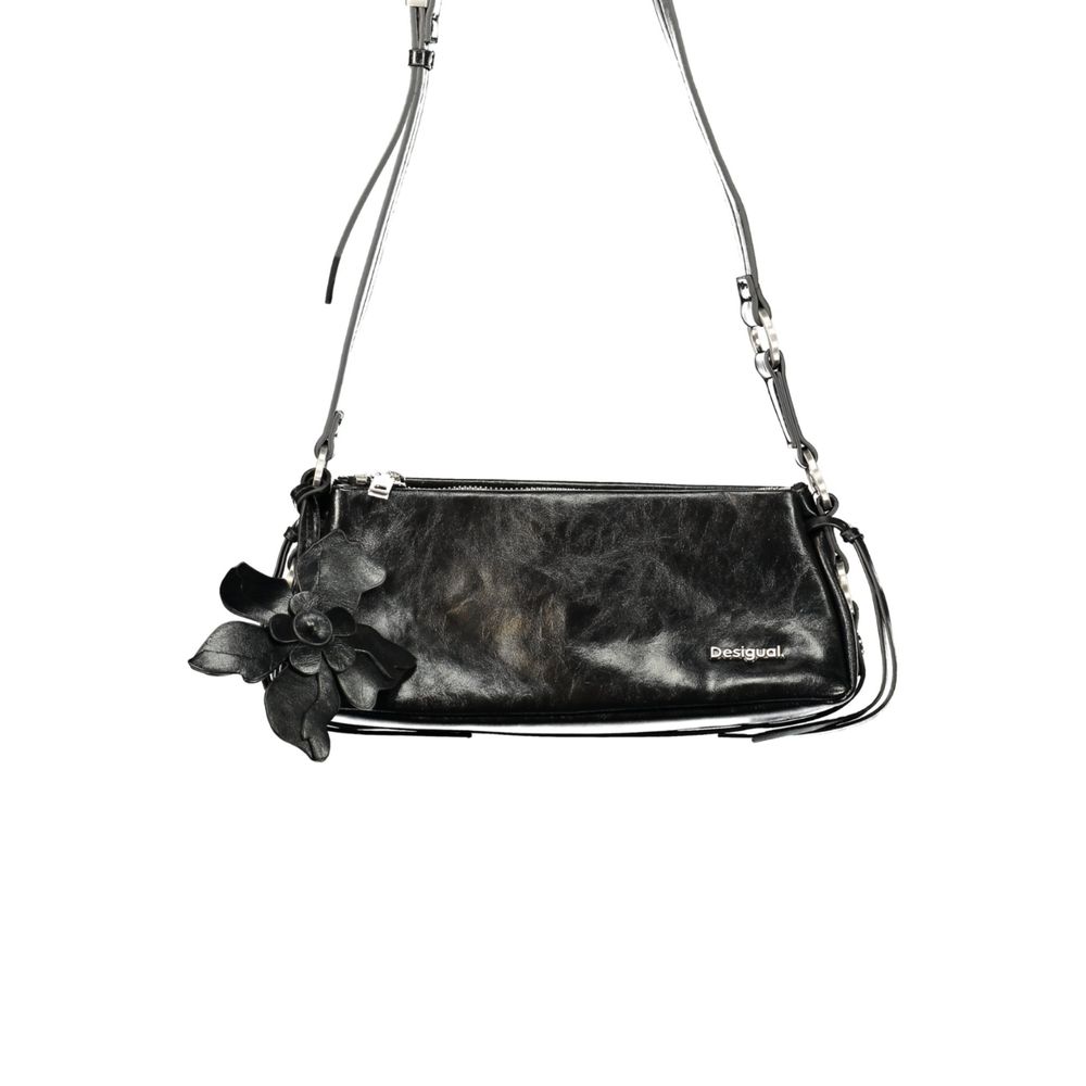 Sac à bandoulière Desigual femme Nexus Benin en polyuréthane noir – DE-47459