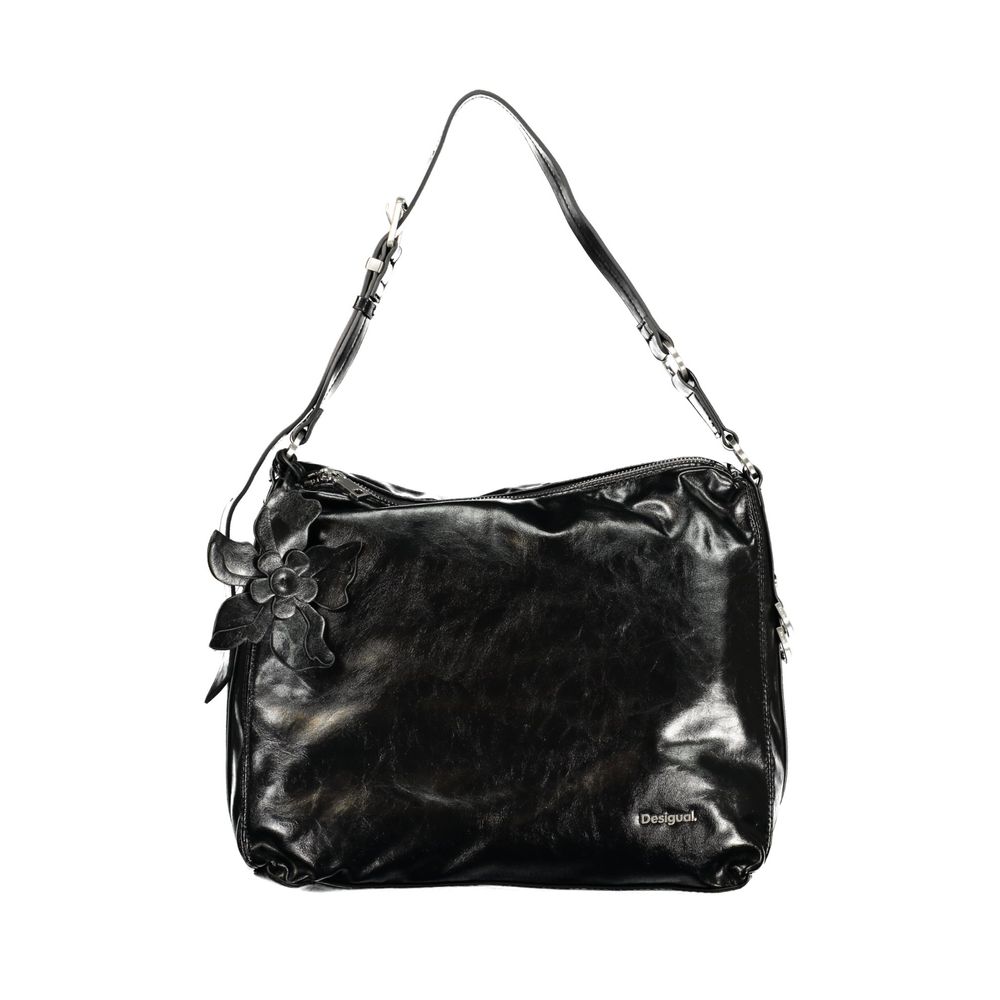 Sac à bandoulière Desigual femme Nexus Luma en polyuréthane noir – DE-47491