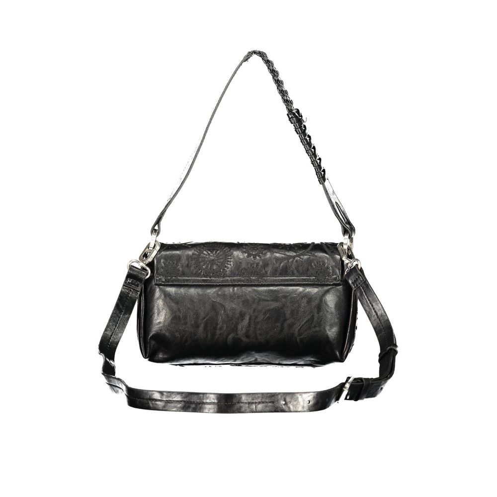 Sac à bandoulière Desigual femme Siroco Naron Mini Flap en polyuréthane noir – DE-47494