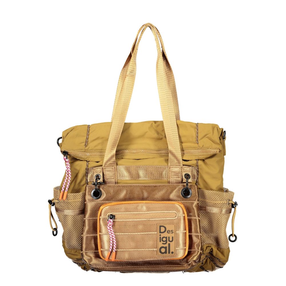 Sac à main Desigual femme Lunivelle Voyager en polyamide beige – DE-47495
