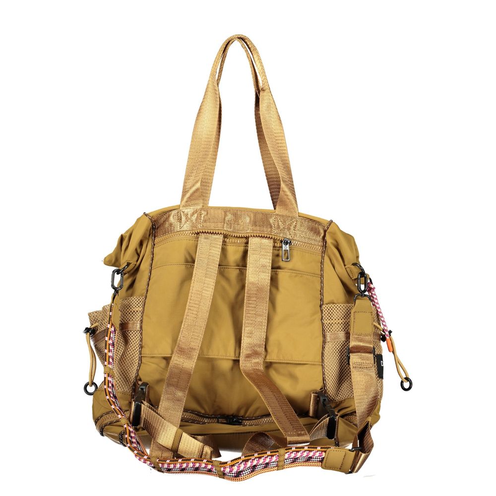 Sac à main Desigual femme Lunivelle Voyager en polyamide beige – DE-47495