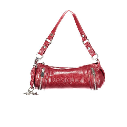 Sac à main Desigual femme Zarauz en polyuréthane rouge – DE-47497