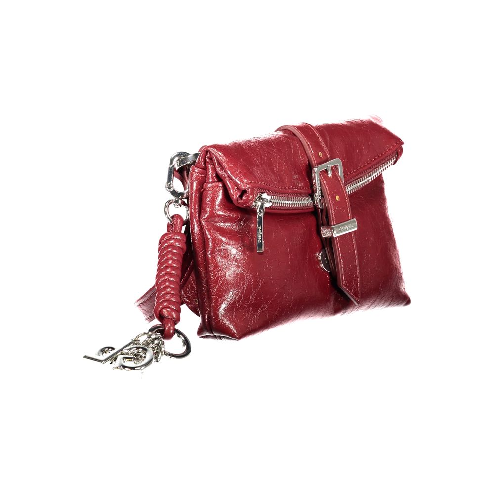Sac à bandoulière Desigual femme Mone Clutch Micro en polyuréthane rouge – DE-47499
