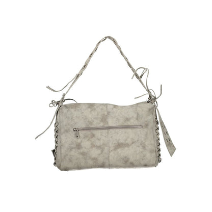 Sac à bandoulière Desigual femme Nickel Leiria en polyuréthane gris – DE-47506