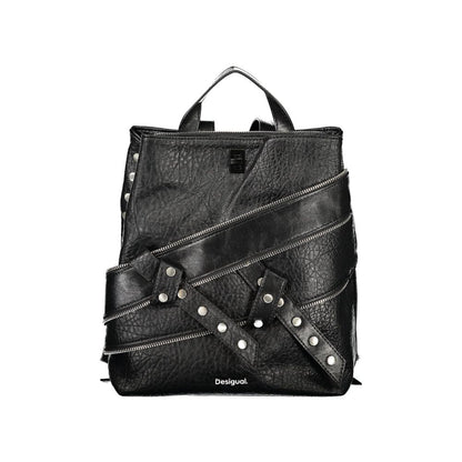 Sac à dos Desigual femme Centella Sumy Mini en polyuréthane noir – DE-47507