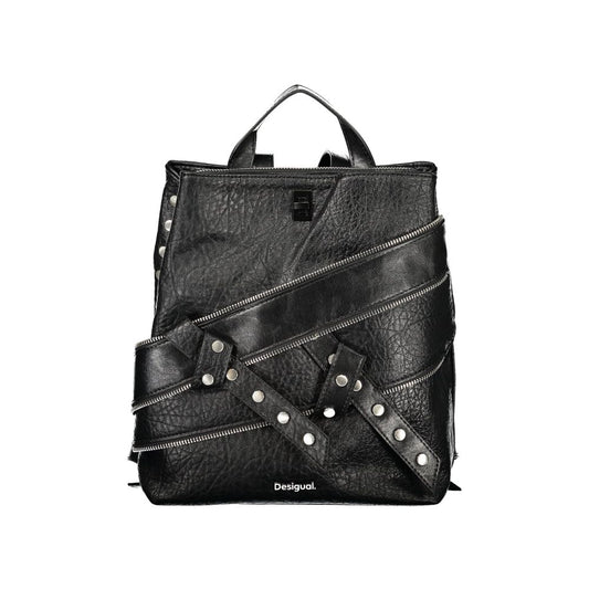Sac à dos Desigual femme Centella Sumy Mini en polyuréthane noir – DE-47507