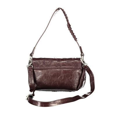Sac à bandoulière Desigual femme Siroco Naron Mini en polyuréthane marron – DE-47508