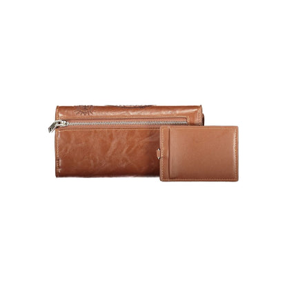 Portefeuille Desigual femme Siroco Marina en polyuréthane marron – DE-47512