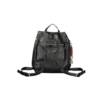 Sac à dos Desigual femme Luena en polyuréthane noir – DE-47523