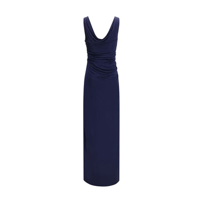Versace Blue Viscose Casual Dress