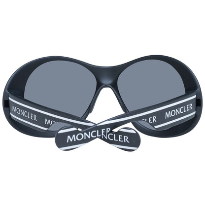 Moncler Black Plastic Sunglasses