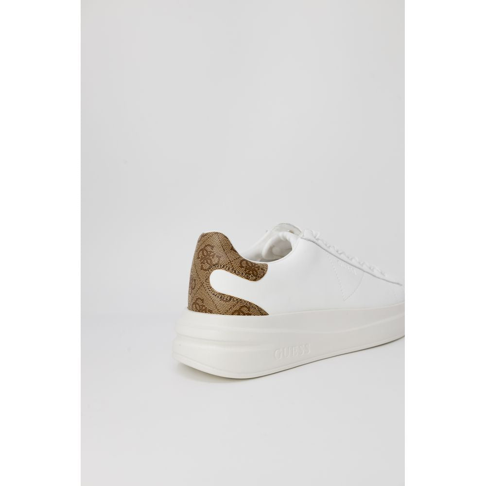 Baskets Guess femme Elbina en polyuréthane blanc – GU-14525800008