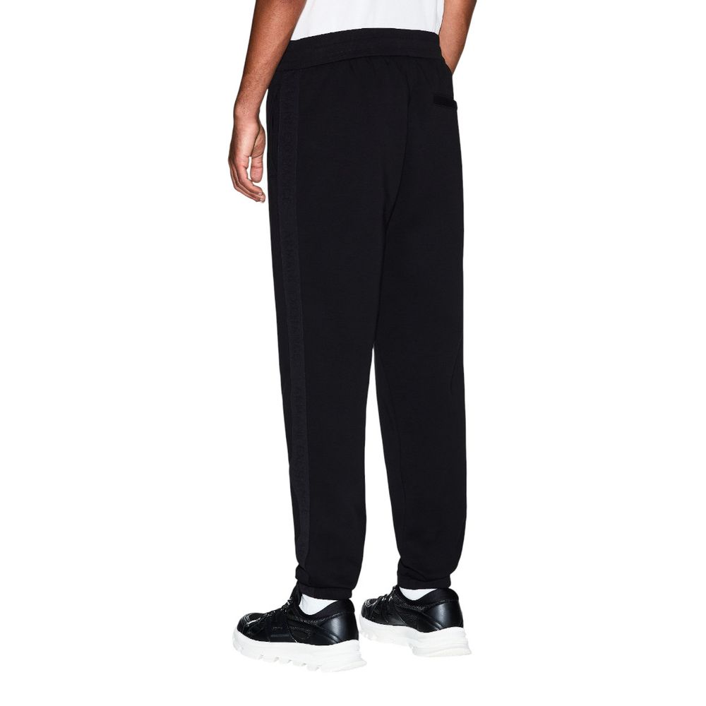 Pantalon de survêtement Armani Exchange homme en coton noir – AR-16848400009
