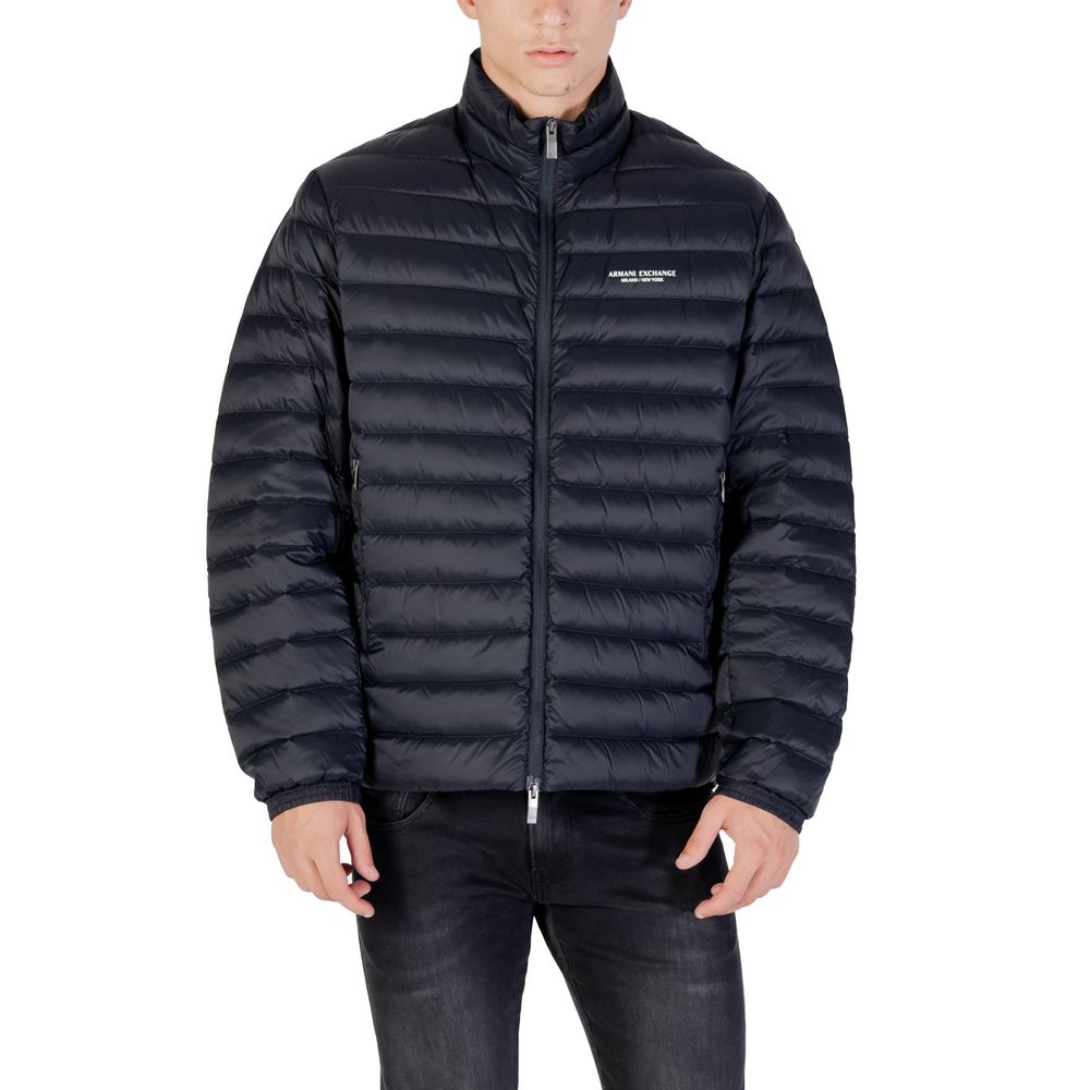 Doudoune Armani Exchange homme XM001919 en polyamide bleu – AR-16849700128