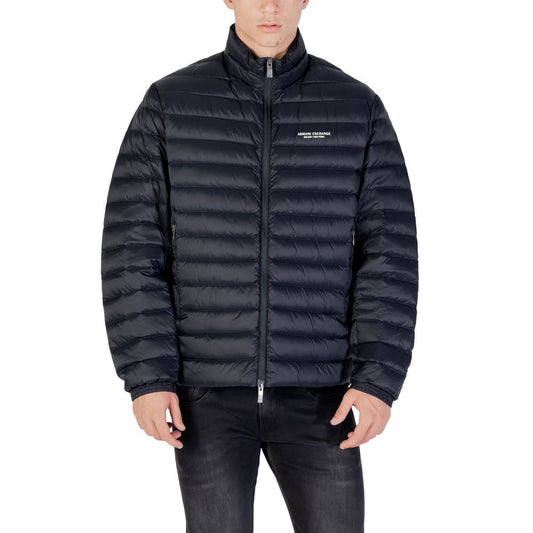 Doudoune Armani Exchange homme XM001919 en polyamide bleu – AR-16849700128