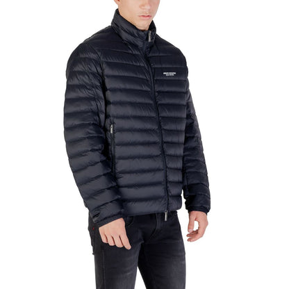 Doudoune Armani Exchange homme XM001919 en polyamide bleu – AR-16849700128