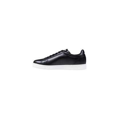 Baskets EA7 Emporio Armani homme en cuir noir – EA-16868900009