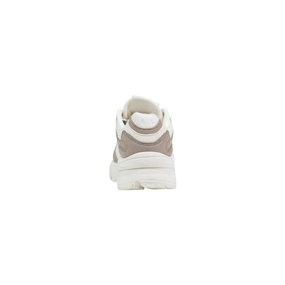 Armani Exchange Brown Polyamide Athletic Sneakers
