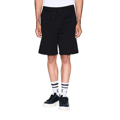 Armani Exchange Black Cotton Sportswear