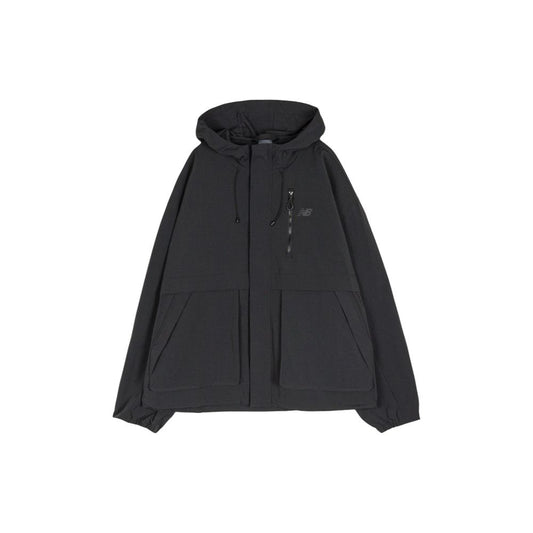 New Balance Black Nylon Shell Jacket