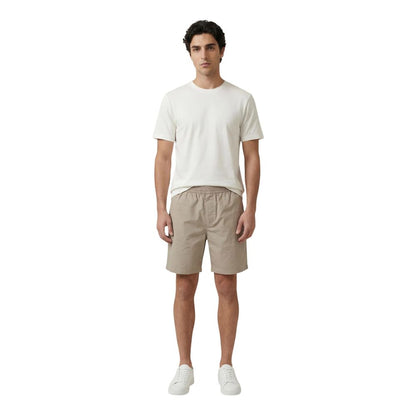 Armani Exchange Beige Cotton Knee Length