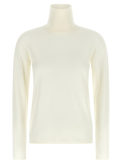 Max Mara White Virgin Wool Cardigan