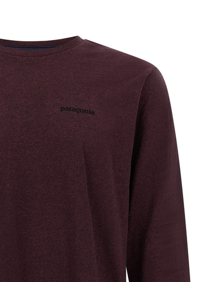 PATAGONIA Bordeaux Cotton T-Shirt