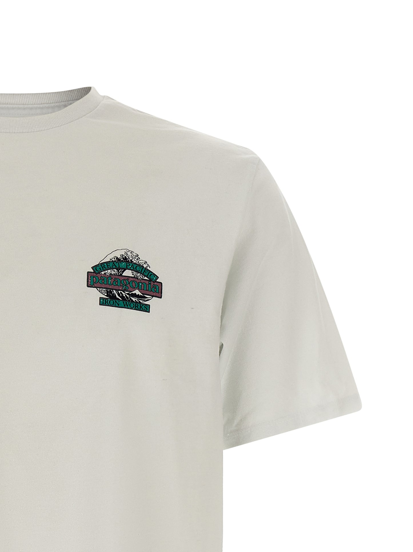 PATAGONIA White Cotton T-Shirt
