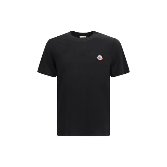 Moncler Black Cotton T-Shirt